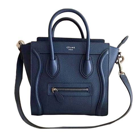 celine paris blue bag|where are celine bags sold.